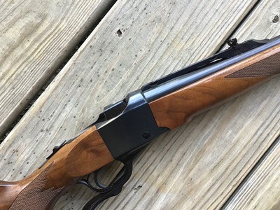 RUGER #1 270 CAL. VERY SCARCE MANLICHER STOCK, HAS FANCIEST BURL HIGH GRADE WALNUT I HAVE SEEN ON A RUGER #1 - Image 3 of 7