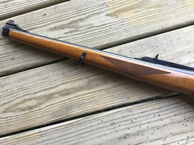 RUGER #1 270 CAL. VERY SCARCE MANLICHER STOCK, HAS FANCIEST BURL HIGH GRADE WALNUT I HAVE SEEN ON A RUGER #1 - Image 7 of 7