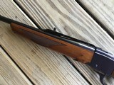 RUGER #1 7X-57 CAL. EARLY MODEL WITH RED RECOIL PAD, VERY FANCY BURL WALNUT 99+% COND. - 6 of 8