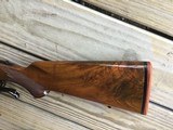 RUGER #1 7X-57 CAL. EARLY MODEL WITH RED RECOIL PAD, VERY FANCY BURL WALNUT 99+% COND. - 5 of 8