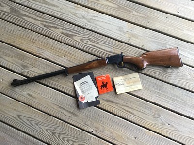 ORIGINAL GOLDEN MARLIN 39A, 22 LR. NEW UNFIRED AS NEW WITH OWNERS MANUAL