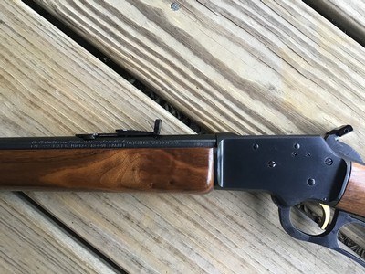ORIGINAL GOLDEN MARLIN 39A, 22 LR. NEW UNFIRED AS NEW WITH OWNERS MANUAL - Image 3 of 8