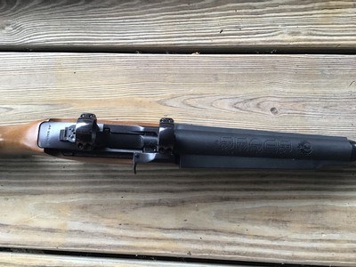 RUGER 99 DEERFIELD 44 MAGNUM AUTO NEW UNFIRED IN THE BOX WITH RINGS & OWNERS MANUAL - Image 2 of 9