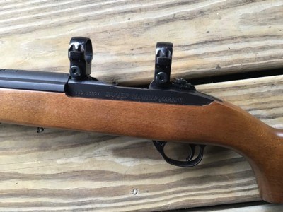 RUGER 99 DEERFIELD 44 MAGNUM AUTO NEW UNFIRED IN THE BOX WITH RINGS & OWNERS MANUAL - Image 6 of 9