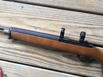 RUGER 99 DEERFIELD 44 MAGNUM AUTO NEW UNFIRED IN THE BOX WITH RINGS & OWNERS MANUAL - Image 4 of 9