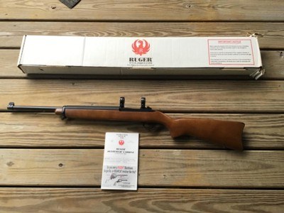 RUGER 99 DEERFIELD 44 MAGNUM AUTO NEW UNFIRED IN THE BOX WITH RINGS & OWNERS MANUAL