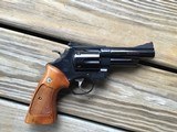 SMITH & WESSON 29-2 4” BLUE, TARGET TRIGGER, TARGET HAMMER, TARGET GRIPS, ALL FACTORY ORIGINAL 99% COND. - 1 of 2