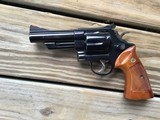 SMITH & WESSON 29-2 4” BLUE, TARGET TRIGGER, TARGET HAMMER, TARGET GRIPS, ALL FACTORY ORIGINAL 99% COND. - 2 of 2