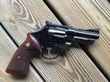 SMITH & WESSON PRE-27 357 MAGNUM 3 1/2” BARREL BLUE, FACTORY TARGET GRIPS 99% COND. - 2 of 2