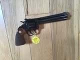 COLT DIAMONDBACK 22 LR. 6” BLUE LIKE NEW IN THE BOX WITH OWNERS MANUAL, HANG TAG, COLT LETTER, ETC. - 3 of 4