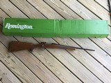 REMINGTON MODEL 7, 223 CAL. 19 12” BARREL, WALNUT STOCK IN THE BOX - 1 of 7