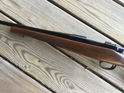 REMINGTON MODEL 7, 223 CAL. 19 12” BARREL, WALNUT STOCK IN THE BOX - Image 6 of 7