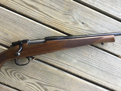 REMINGTON MODEL 7, 223 CAL. 19 12” BARREL, WALNUT STOCK IN THE BOX - Image 4 of 7