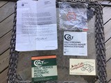 COLT ACE NEW UNFIRED IN THE BOX WITH FACTORY IN COSMOLINE, COMES WITH OWNERS MANUAL, HANG TAG, COLT LETTER, ETC. IMPOSSIBLE TO IMPROVE ON - 8 of 8
