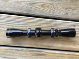 LEUPOLD VARI-X, 2X-7X VARIABLE RIFLE SCOPE, DUPLEX CROSSHAIRS, COMES WITH REDFIELD RINGS & MOUNT THAT FIT REMINGTON 700, GLASS IS CLEAR AS NEW - 3 of 3