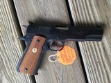 COLT ACE 22 LR. 5” BLUE, NEW UNFIRED IN THE BOX WITH OWNERS MANUAL, HANG TAG & COLT LETTER - 3 of 4