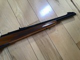 REMINGTON 600, 350 MAGNUM CAL., LAMINATED FACTORY STOCK, VENT RIB BARREL, 99% COND. - 5 of 8