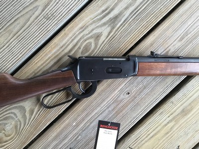WINCHESTER 94 LEVER ACTION 357 MAGNUM TRAPPER, TANG SAFETY 16” BARREL, NEW UNFIRED IN THE BOX WITH HANG TAG & OWNERS MANUAL - Image 4 of 10