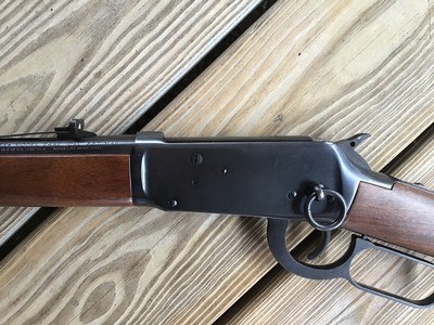 WINCHESTER 94 LEVER ACTION 357 MAGNUM TRAPPER, TANG SAFETY 16” BARREL, NEW UNFIRED IN THE BOX WITH HANG TAG & OWNERS MANUAL - Image 9 of 10