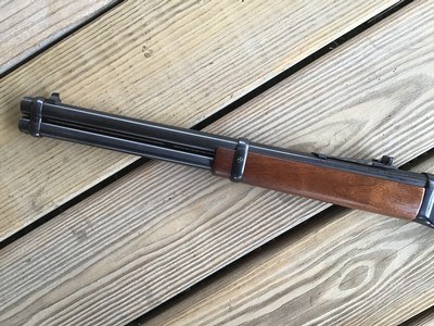 WINCHESTER 94 LEVER ACTION 357 MAGNUM TRAPPER, TANG SAFETY 16” BARREL, NEW UNFIRED IN THE BOX WITH HANG TAG & OWNERS MANUAL - Image 8 of 10