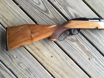 SAKO “FINNWOLF” LEVER ACTION 243 CAL. BLOND WOOD 99% COND. - Image 4 of 10