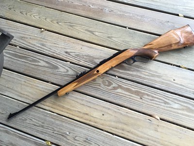 SAKO “FINNWOLF” LEVER ACTION 243 CAL. BLOND WOOD 99% COND.