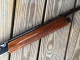 REMINGTON 1100 LW 28 GA. 25” VENT RIB, FULL CHOKE, MAHOGANY WOOD, EARLY MFG. PROBABLY 1969 OR 1970, 99% COND. - 8 of 9