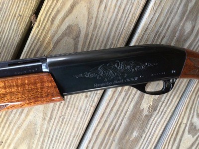 REMINGTON 1100 LW 28 GA. 25” VENT RIB, FULL CHOKE, MAHOGANY WOOD, EARLY MFG. PROBABLY 1969 OR 1970, 99% COND. - Image 7 of 9