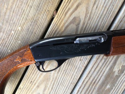 REMINGTON 1100 LW 28 GA. 25” VENT RIB, FULL CHOKE, MAHOGANY WOOD, EARLY MFG. PROBABLY 1969 OR 1970, 99% COND. - Image 4 of 9