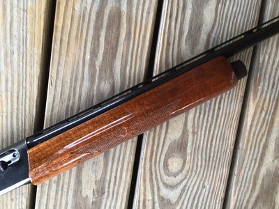REMINGTON 1100 LW 28 GA. 25” VENT RIB, FULL CHOKE, MAHOGANY WOOD, EARLY MFG. PROBABLY 1969 OR 1970, 99% COND. - Image 8 of 9
