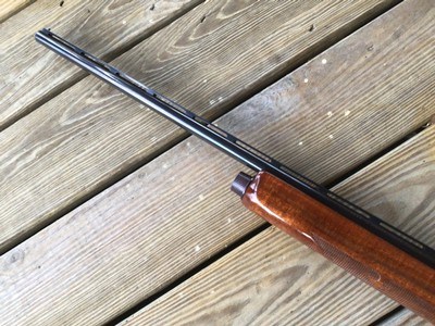 REMINGTON 1100 LW 28 GA. 25” VENT RIB, FULL CHOKE, MAHOGANY WOOD, EARLY MFG. PROBABLY 1969 OR 1970, 99% COND. - Image 5 of 9