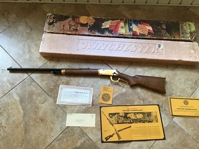WINCHESTER 94 “LONE STAR” COMMERATIVE 30-30 CAL. NEW UNFIRED IN THE BOX WITH OWNERS MANUAL, HANG TAG, ETC.