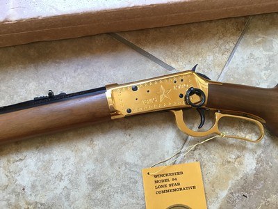 WINCHESTER 94 “LONE STAR” COMMERATIVE 30-30 CAL. NEW UNFIRED IN THE BOX WITH OWNERS MANUAL, HANG TAG, ETC. - Image 6 of 8