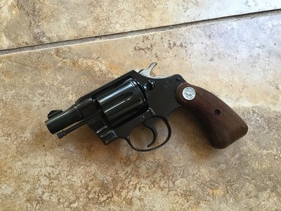 COLT COBRA 2” BLUE, “RARE” 32 NEW POLICE CAL. IN THE BOX WITH OWNERS MANUAL & CLEANING BRUSH - Image 3 of 4