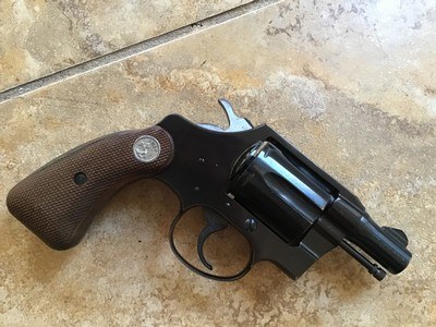 COLT COBRA 2” BLUE, “RARE” 32 NEW POLICE CAL. IN THE BOX WITH OWNERS MANUAL & CLEANING BRUSH - Image 4 of 4