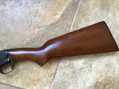 WINCHESTER 61 PUMP 22 LR. HAS POPULAR GROOVED RECEIVER FOR SCOPE, EXC. COND. - Image 2 of 10