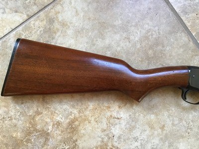 WINCHESTER 61 PUMP 22 LR. HAS POPULAR GROOVED RECEIVER FOR SCOPE, EXC. COND. - Image 7 of 10
