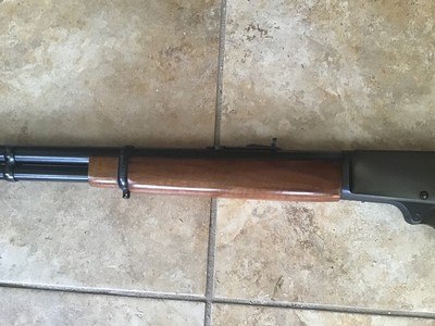 MARLIN 444 S, 444CAL., EARLY MFG. JM STAMPED, MICRO GROOVE BARREL 99% COND. - Image 3 of 8