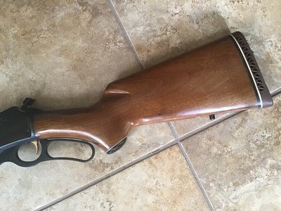MARLIN 444 S, 444CAL., EARLY MFG. JM STAMPED, MICRO GROOVE BARREL 99% COND. - Image 2 of 8