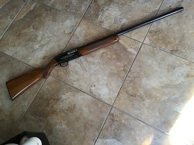 BROWNING BELGIUM TWELVETTE, 2 SHOT SEMI-AUTO 12 GA. 30” FULL CHOKE VENT BARREL 99% COND.