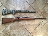 REMINGTON MODEL 7 RARE 260 CAL. COMES WITH 2 REMINGTON STOCKS 99% COND. - 1 of 7