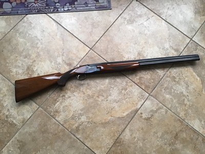 WINCHESTER 101 20 GA. 28” MOD.& FULL CHOKE, 99% BLUE, WITH A FEW LIGHT HANDLING MARKS IN THE WALNUT