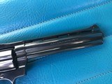 COLT DIAMONDBACK 38 SPC. “RARE 6” BLUE” NEW UNFIRED 100% COND. NO TURN RING,IN THE BOX WITH OWNERS MANUAL, HANG TAG & ETC. - Image 4 of 6