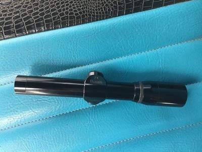 BURRIS 2X, DUPLEX CROSSHAIRS RETICLE, GLOSS, PISTOL SCOPE, 99+++% COND. - Image 1 of 4