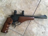 THOMPSON CENTER CONTENDER “EARLY GUN WITH COUGAR” 218 BEE CAL. 10” BARREL 99++++% - 2 of 6
