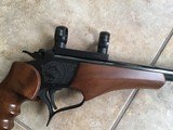 THOMPSON CENTER CONTENDER “EARLY GUN WITH COUGAR” 218 BEE CAL. 10” BARREL 99++++% - 3 of 6