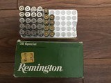 REMINGTON 38 SPC. +P, 20 ROUNDS AND 9 ROUNDS OF FEDERAL WAD CUTTERS - Image 1 of 1