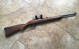 Ruger 96 LEVER ACTION 22 LR. WITH SEE THRU MOUNT WITH RINGS, 99++++% COND. - Image 1 of 7