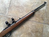 Ruger 96 LEVER ACTION 22 LR. WITH SEE THRU MOUNT WITH RINGS, 99++++% COND. - Image 4 of 7