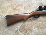 Ruger 96 LEVER ACTION 22 LR. WITH SEE THRU MOUNT WITH RINGS, 99++++% COND. - Image 2 of 7